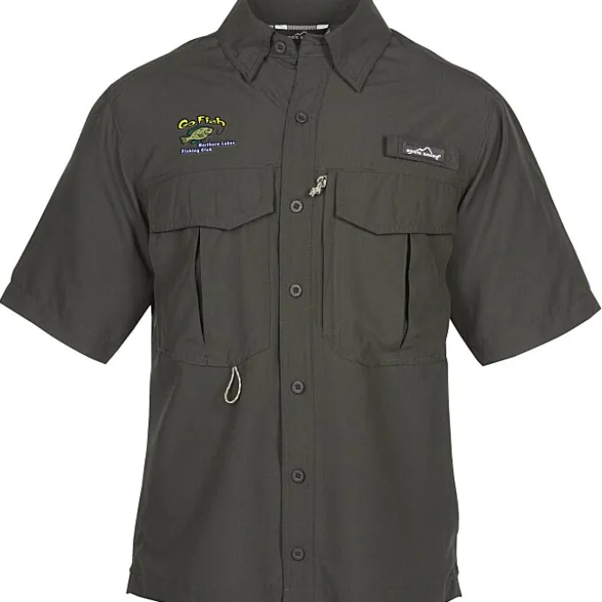 Eddie Bauer SS Moisture Wicking Fishing Shirt