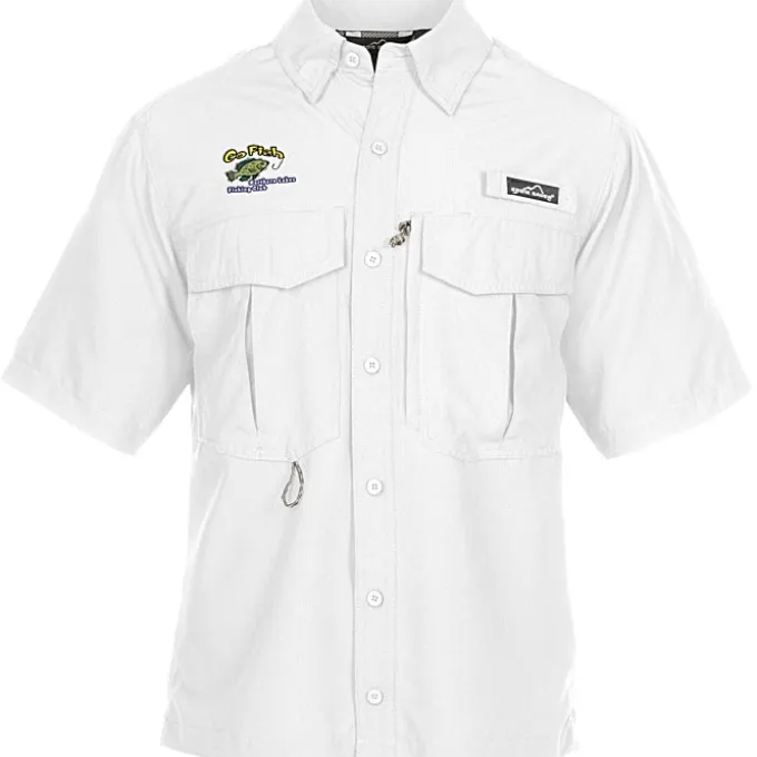 Eddie Bauer SS Moisture Wicking Fishing Shirt