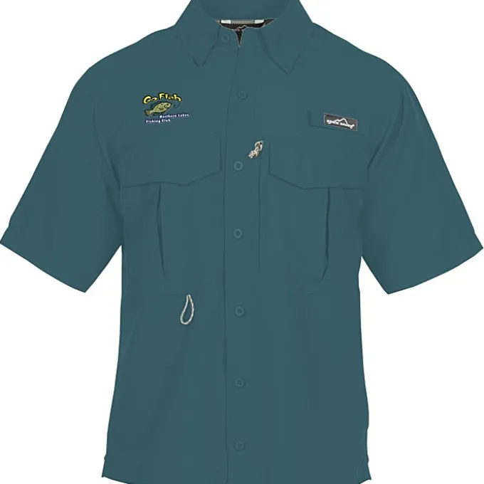 Eddie Bauer SS Moisture Wicking Fishing Shirt