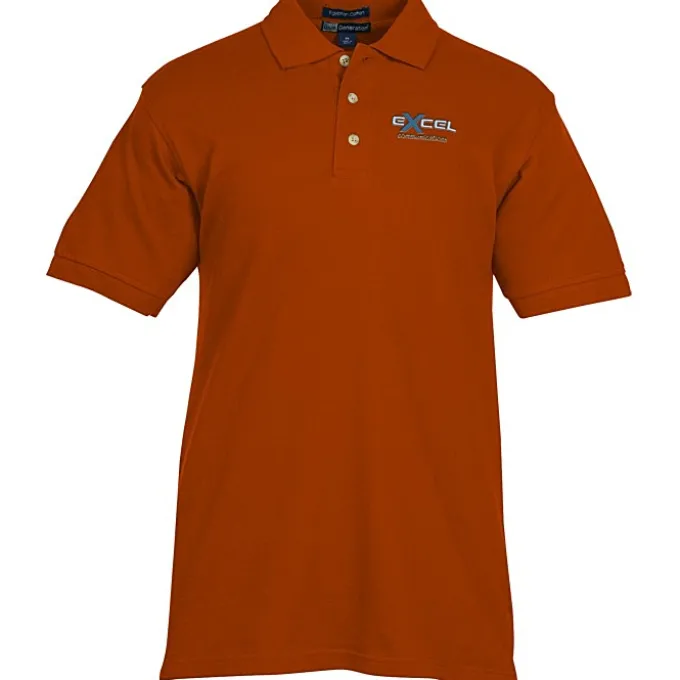 Egyptian Cotton Pique Polo - Men's