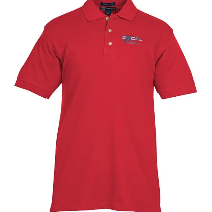 Egyptian Cotton Pique Polo - Men's