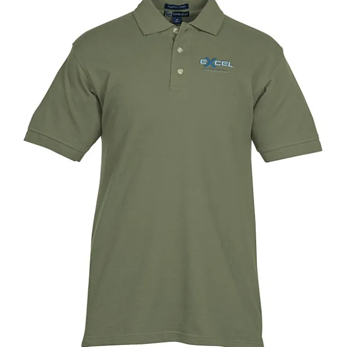 Egyptian Cotton Pique Polo - Men's