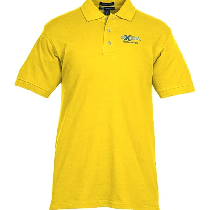 Egyptian Cotton Pique Polo - Men's