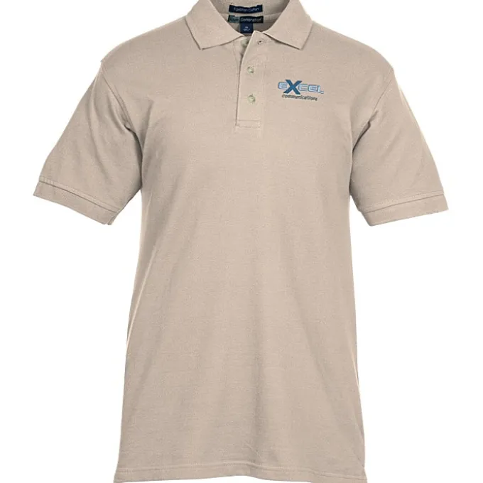 Egyptian Cotton Pique Polo - Men's