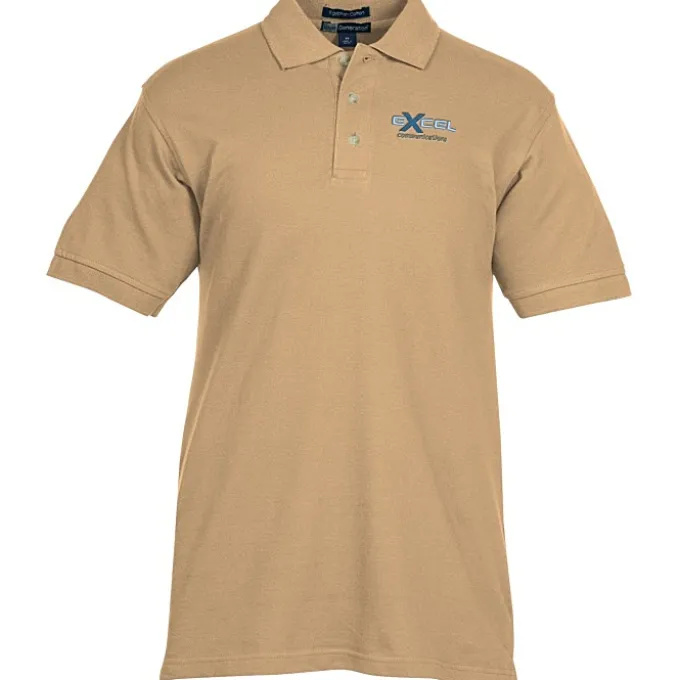 Egyptian Cotton Pique Polo - Men's