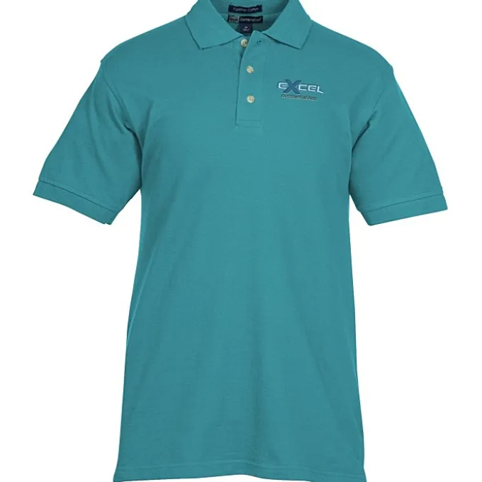 Egyptian Cotton Pique Polo - Men's