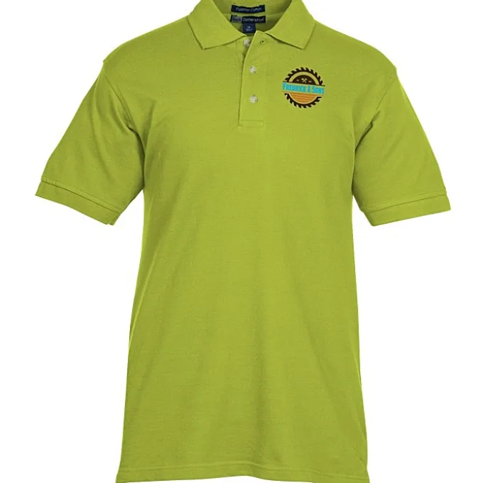 Egyptian Cotton Pique Polo - Men's - Full Color