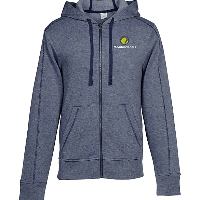 Electric Tri-Blend Wicking Full-Zip Sweatshirt - Men's