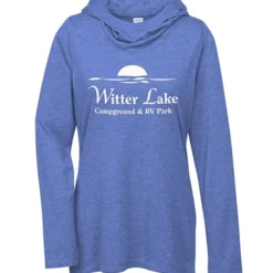 Electric Tri-Blend Wicking Hooded Tee - Ladies'
