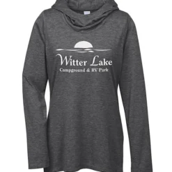Electric Tri-Blend Wicking Hooded Tee - Ladies'