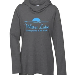 Electric Tri-Blend Wicking Hooded Tee - Ladies'