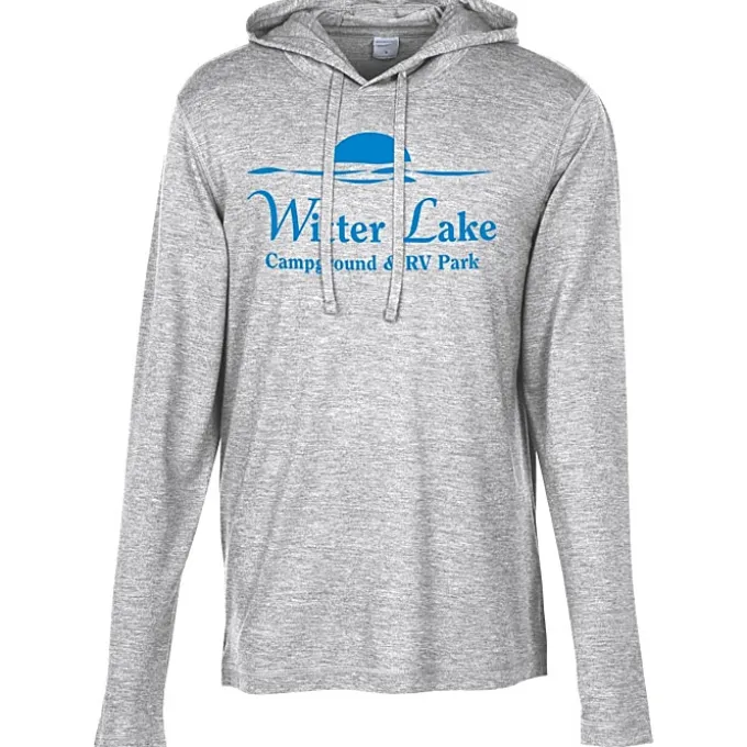 Electric Tri-Blend Wicking Hooded Tee - Men's