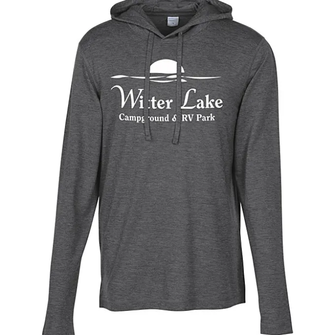 Electric Tri-Blend Wicking Hooded Tee - Men's