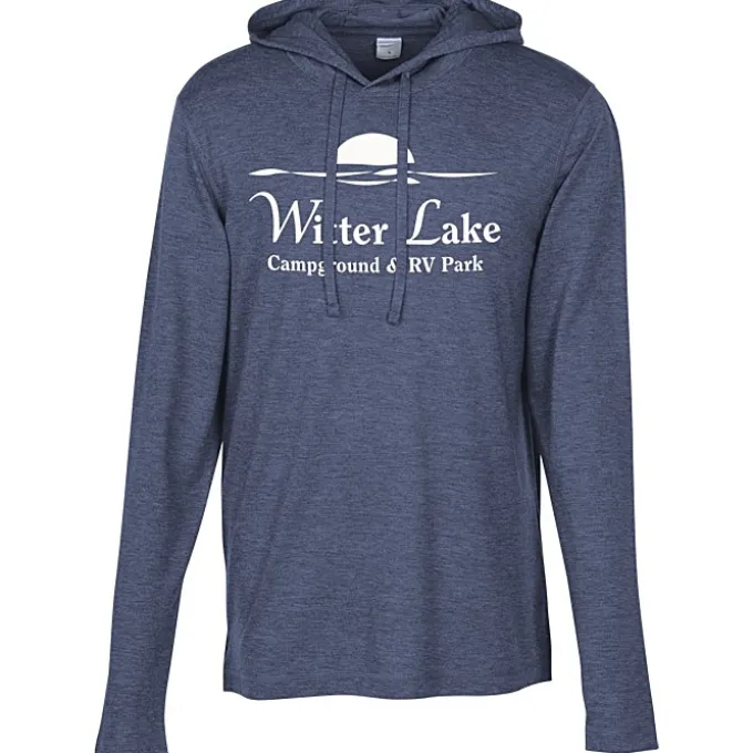 Electric Tri-Blend Wicking Hooded Tee - Men's