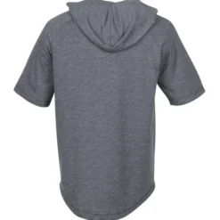 Electric Tri-Blend Wicking Short Sleeve Hooded Tee