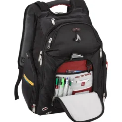 elleven Amped Checkpoint-Friendly Laptop Backpack - Embroidered