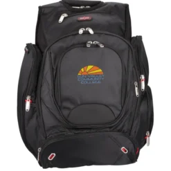 elleven Checkpoint-Friendly Laptop Backpack - Embroidered
