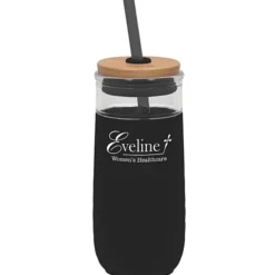 Ello Devon Glass Tumbler with Straw - 18 oz.