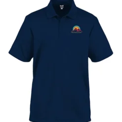 Elm Vertical Dash Jacquard Stripe Polo - Men's