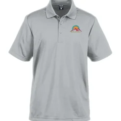 Elm Vertical Dash Jacquard Stripe Polo - Men's