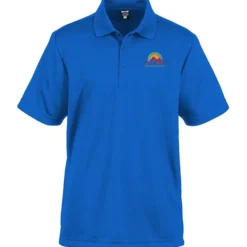 Elm Vertical Dash Jacquard Stripe Polo - Men's