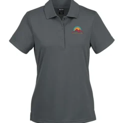 Elm Vertical Dash Jacquard Stripe Polo - Ladies'