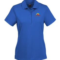 Elm Vertical Dash Jacquard Stripe Polo - Ladies'