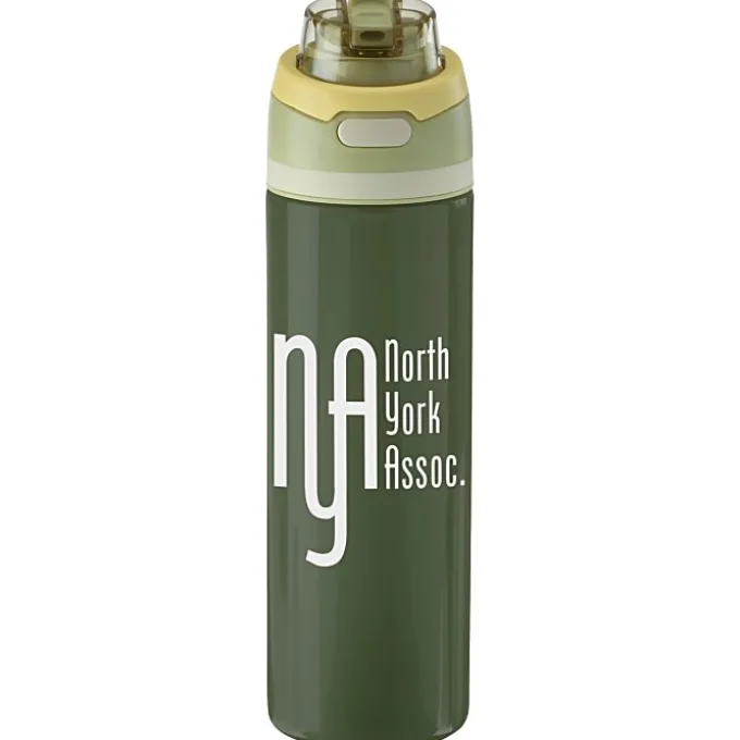 Elvin Bottle with Flip Straw Lid - 28 oz