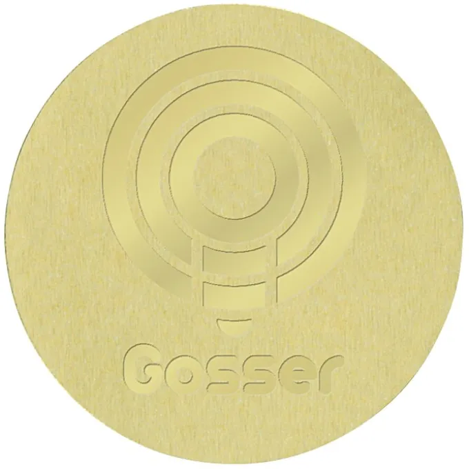 Embellished Seal by the Roll - Circle - Smooth Edge - 1 1/4 Inches