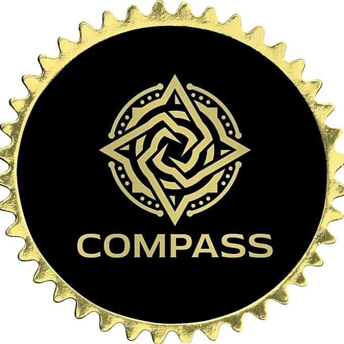 Embossed Seal by the Roll - Circle - Pinked Edge - 1 7/16 inches