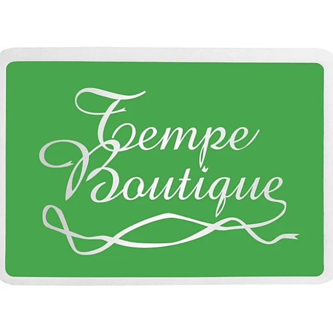 Embossed Seal by the Roll - Rectangle - 1 1/2 inches x 2 inches