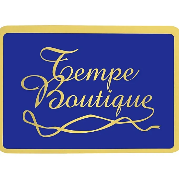 Embossed Seal by the Roll - Rectangle - 1 1/2 inches x 2 inches