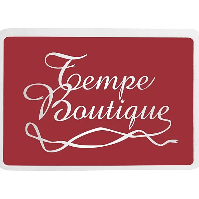 Embossed Seal by the Roll - Rectangle - 1 1/2 inches x 2 inches