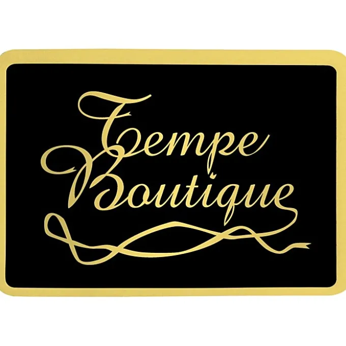 Embossed Seal by the Roll - Rectangle - 1 1/2 inches x 2 inches