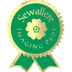 Embossed Seal by the Roll - Ribbon with Pinked Edges - 2 inches x 2 1/2 inches