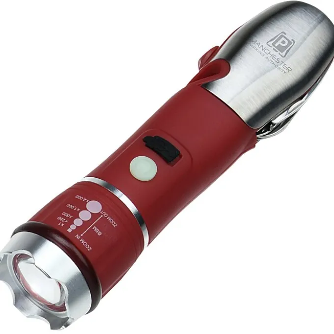 Emergency Rechargeable COB Flashlight Muli-Tool