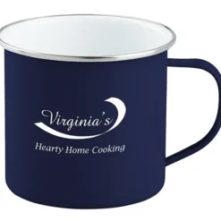 Enamel Metal Campfire Mug - 16 oz