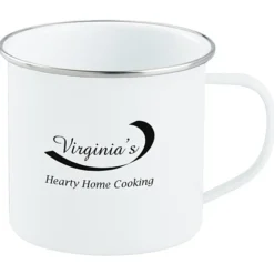 Enamel Metal Campfire Mug - 16 oz. - 24 hr