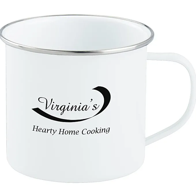 Enamel Metal Campfire Mug - 16 oz. - 24 hr