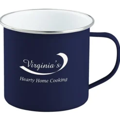 Enamel Metal Campfire Mug - 16 oz. - 24 hr