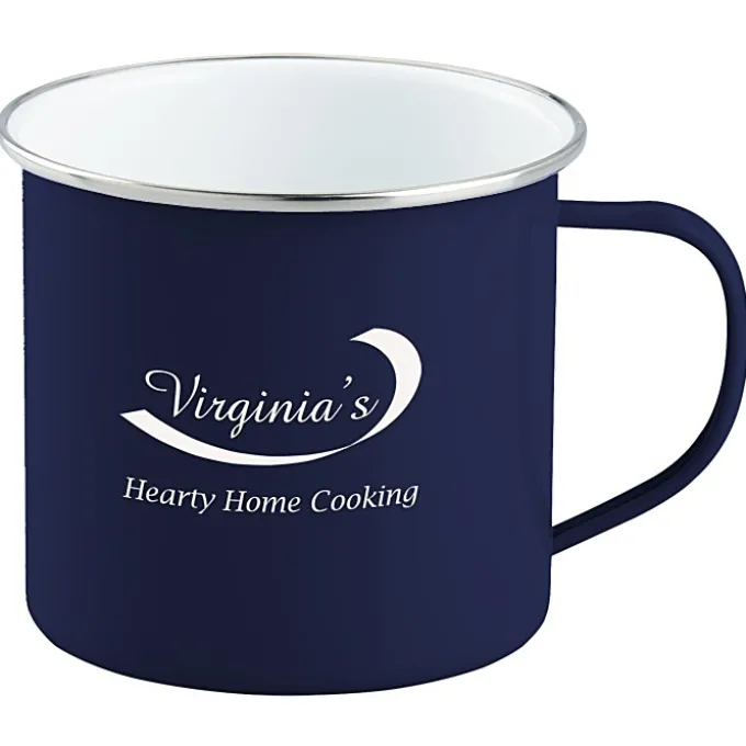 Enamel Metal Campfire Mug - 16 oz. - 24 hr
