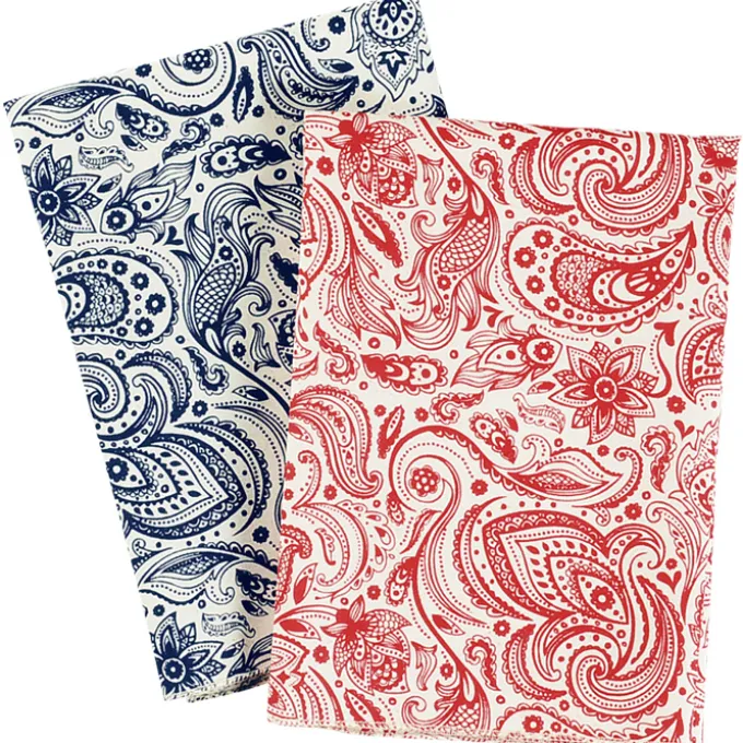English Paisley Bandana - 22 inches x 22 inches