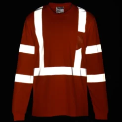 Enhanced Reflective Performance LS Pocket T-Shirt