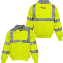 Enhanced Visibility Merge Jacket with Reflective Taping