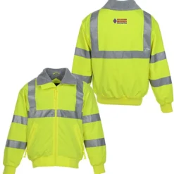 Enhanced Visibility Merge Jacket with Reflective Taping