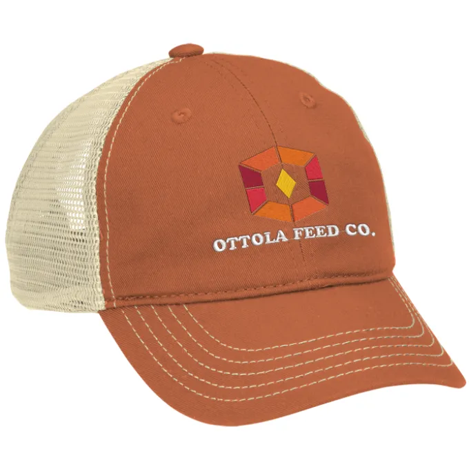 Enzyme Washed Mesh Back Cap