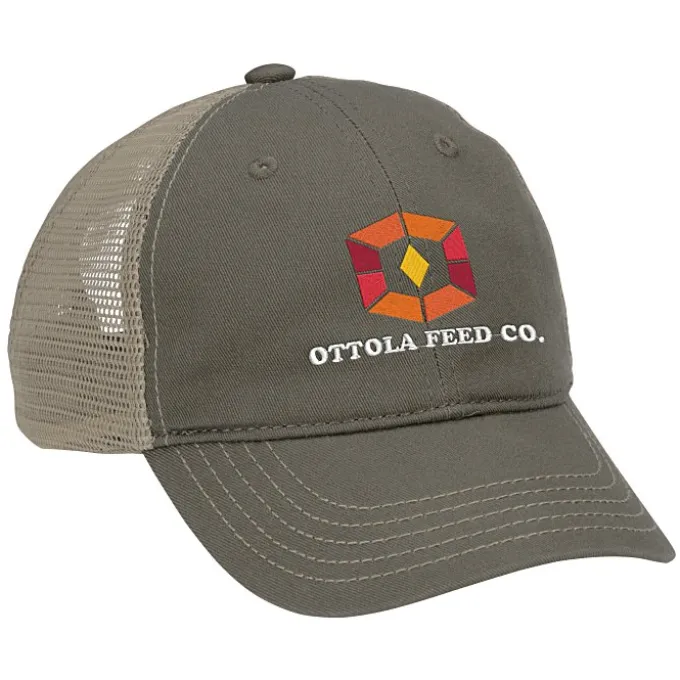 Enzyme Washed Mesh Back Cap