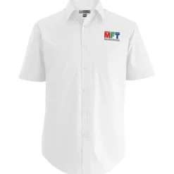 Essential Broadcloth Short Sleeve Shirt - Men's