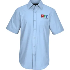 Essential Broadcloth Short Sleeve Shirt - Men's
