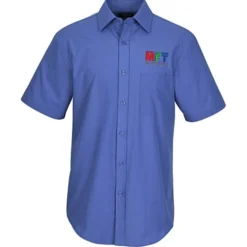 Essential Broadcloth Short Sleeve Shirt - Men's